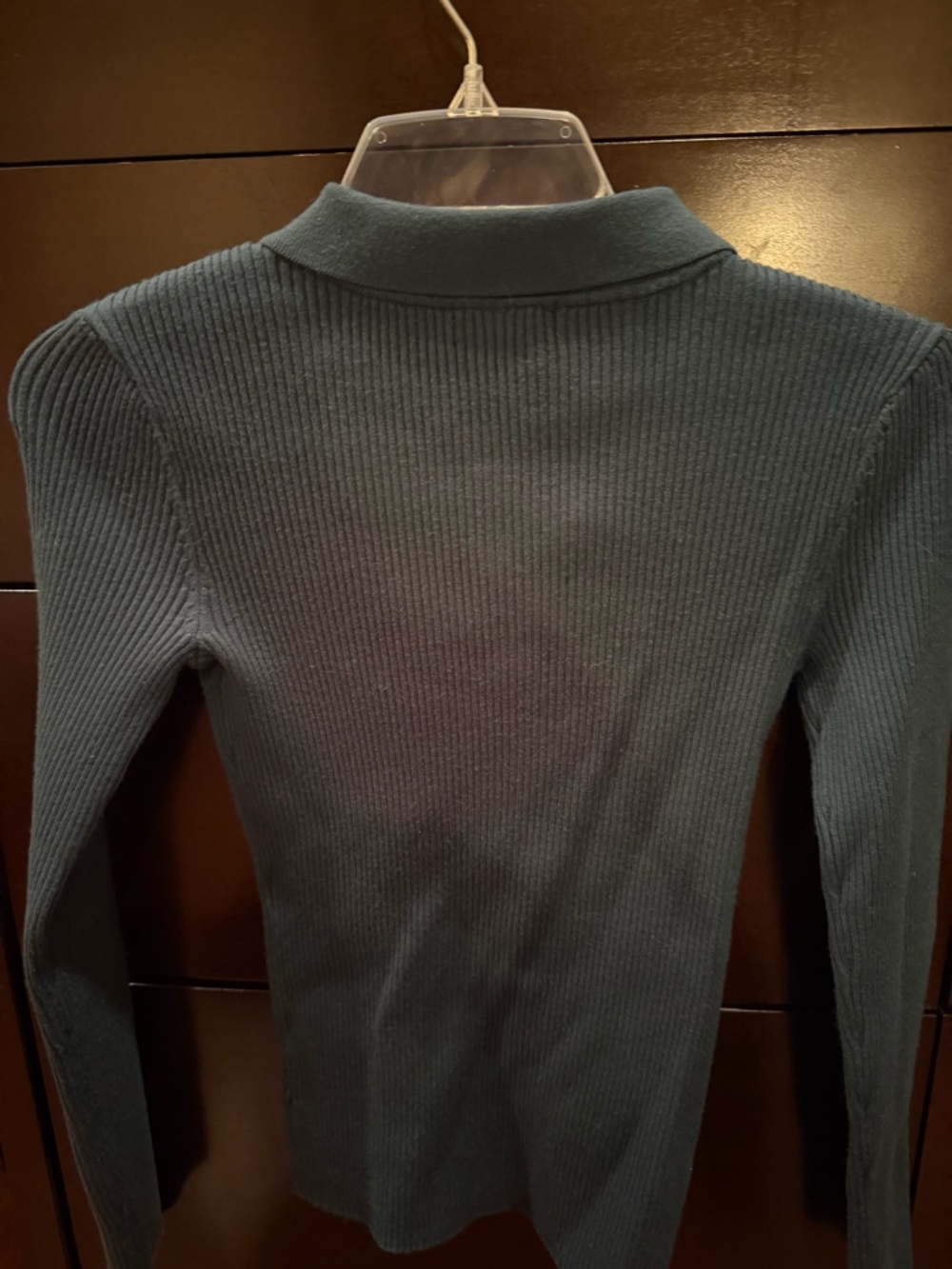 Halogen® Rib Polo Sweater - Picture 6 of 6